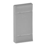 Mh:Klaw Lewy On-Off 1M Alu 755587 LEGRAND
