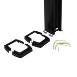 Kolumna uniwersalna 2-komorowa 3,9m, czarna, Legrand