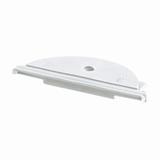 OCEAN Złączka do wprowadzania przewodów pojedyncza zamknięta biały alpejski