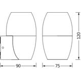ENDURA CLASSIC CANNON UP GU10 DG LEDV