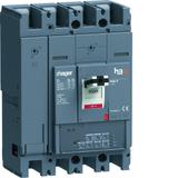 MCCB Wyłącznik mocy h3+ P630 LSI 4x400A 110kA HPW401JR HAGER