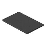 ISSGU70110, PODKŁADKA GUMOWA 70X110X4MM