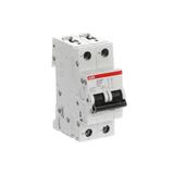 S202M-B20UC Wyłącznik nadprądowy 10kA AC/DC 2P B20A 2CDS272061R0205 ABB