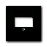 BASIC55 Pokrywa do elementów UAE Do mechanizmów głośnikowych czarny-chateau