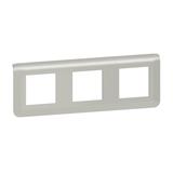Mosaic - Ramka 3x2 Modułowa Pozioma - Aluminium 079306L LEGRAND