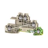 WDL 2.5/S/L/L/PE Złączka szynowa przelotowa, nr.katalogowy 1031100000