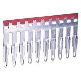 ESP-PTP/5/10/R Zwieracz wtykowy 10-torowy do ESP-HMM.4 (czerwony)