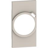 LIVING NOW - PLAKIETKA GNIAZDA 2P+Z SCHUKO + USB - 2 MODUŁY - PIASKOWY BEŻ, Bticino