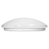 NABU plafon 2xE27 2x60W klosz matowy - poliwęglan IP20 biały