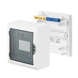 ECONOMIC BOX RN 1/6 drzwi transparentne (N+PE) IP 40