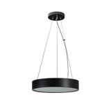 JASMIN C 370-B Plafoniera drewniana wisząca JASMIN C 370-B okrągła 37cm kolor czarny 1XE27 36506 KANLUX