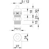 V-TEC/L, DŁAWIKI Z DŁ.GWINT.PG13,5 SR.S