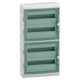 Rozdzielnica natynkowa 4x18 Mureva (dawna Kaedra) IP65 MRV-4-18-NT-T drzwi transparentne 13437 SCHNE