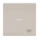 CARAT/FUTURE/SOLO Klawisz z symbolem „światło” Do przycisku zwiernego kość słoniowa