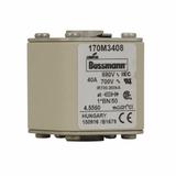 FUSE 40A 690V 1*BN/50 AR UC Wkładka szybka 40A AC 690V rozmiar 1 45x59x51 mm aR IEC 170M3408 EATON