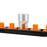 Uchwyty na nasadki 1/4", 3/8", 1/2" - zestaw 6 szt.