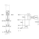 moduł 2DO 24V DC 0,1A PWM 100Hz z regulacją szerokości impulsu