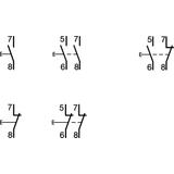 Przycisk sterowniczy 2x 1NO zielony i czerwony Ith=16A 230VAC SVN371 HAGER