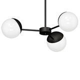 Milagro lampa wisząca/żyrandol Sfera Black 3xE14 MLP8865