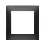 Simon 54 Premium Ramka 1-krotna PREMIUM IP20 / IP44 czarny DR1/49 KONTAKT