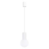 Lampa wisząca HALO 1 biała