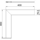 GA-OTFEL, Pokrywa naroża płaskiego