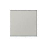 MOSAIC PRZYCISK JEDNOBIEGUNOWY - 2 MODUŁY ALUMINIUM 6X-250V~, Legrand