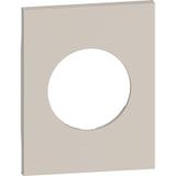 LIVING NOW - PLAKIETKA GNIAZDA 2P+Z SCHUKO - 3 MODUŁY - PIASKOWY BEŻ, Bticino