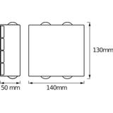 ENDURA STYLE UPDOWN DECO II 11W DG LEDV Oprawa zewnętrzna