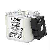 FUSE 350A 690V 1BKN/50 AR UC Wkładka szybka 350A AC 690V rozmiar 1 53x69x51 mm aR IEC UL, 170M4461 E