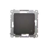 Simon 54 Łącznik krzyżowy 10A 250V szybkozłączka czarny DW7.01/49 KONTAKT