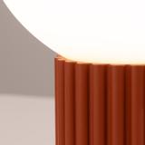 Lampa biurkowa HALO ochra czerwona