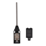 ŁĄCZNIK KRAŃCOWY (TWORZYWO) DZWIGNIA SPRĘŻYNOWA