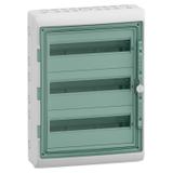 Rozdzielnica natynkowa 3x18 Mureva (dawna Kaedra) IP65 MRV-3-18-NT-T drzwi transparentne 13436 Schneider