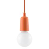 Sollux Lampa wisząca DIEGO 1 pomarańczowy SL.0584