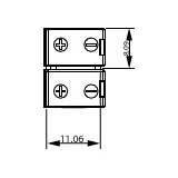 Akcesorium LS tape-to-tape connector IP20 50pcs EU Akcesoria 1 rok gw. / PHILIPS