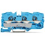 TOPJOBS złączka 3-przewodowa 10 mm2 niebieska