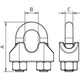 947 3 V4A, Zacisk linki napinającej