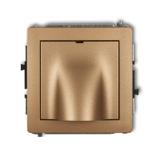 DECO Mechanizm wypustu kablowego złoty metalik