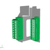 Złącze wielostykowe XR2/3-8, do przekł.