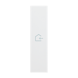 LIVING NOW 'MY HOME' - KLAWISZ Z SYMBOLEM  POWRÓT  - 1 MODUŁ - BIEL, Bticino