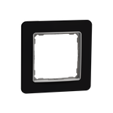 Sedna Design & Elements Ramka pojedyncza szkło czarne efekt szkła SDD361801 Schneider