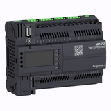 Modicon M172, Sterownik PLC HVAC, 8 DI, 8 AI, 8 DO, 4 AO, Wyświetlacz, Eth, CAN, RS485, USB mini A/B