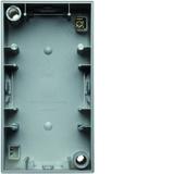 BERKER S.1 Puszka natynkowa podwójna aluminium mat 10429939 HAGER
