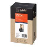 SALVIA oprawa ogrodowa hermetyczna E27 max. 15W IP54 szara AD-OP-6573GE27PP ORNO