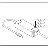 Oprawa SPOT MULTI 1x30W 3000K FL WT BK