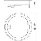 GES R2 Ni, Kaseta zasilająca