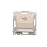 Simon 54 Oprawa oświetleniowa LED z czujnikiem ruchu 230 V AC 1.4 W białe ciepłe 3100 K kremowy DOSC.01/41 KONTAKT