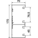 GS-D70170RW, Kanał podparapetowy 70X170 CZ.B.