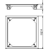 SRE250, RAMKA DO WYKŁADZINY